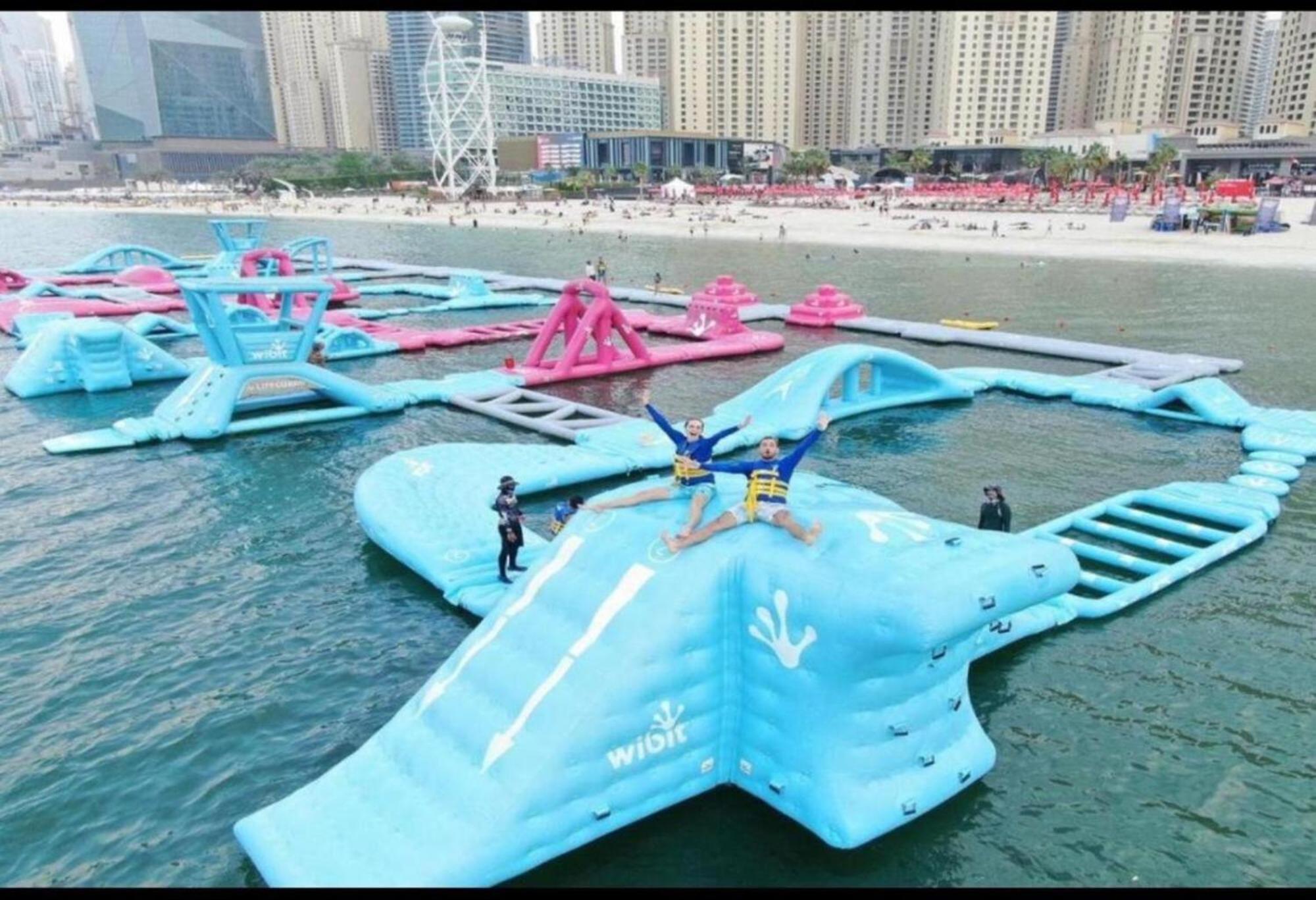Ahlan New Horizon Marina Beach Jbr Dubai Exteriör bild